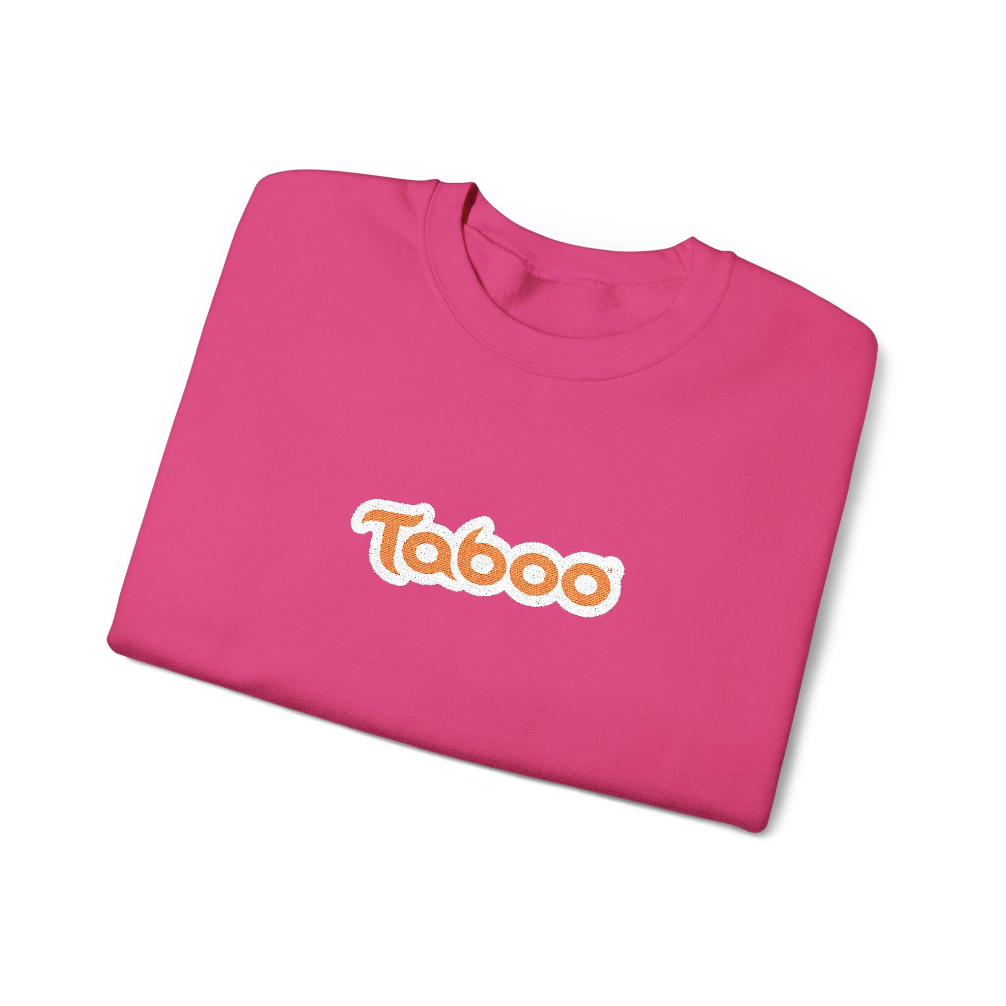 Pink Taboo Embroidered Sweatshirt