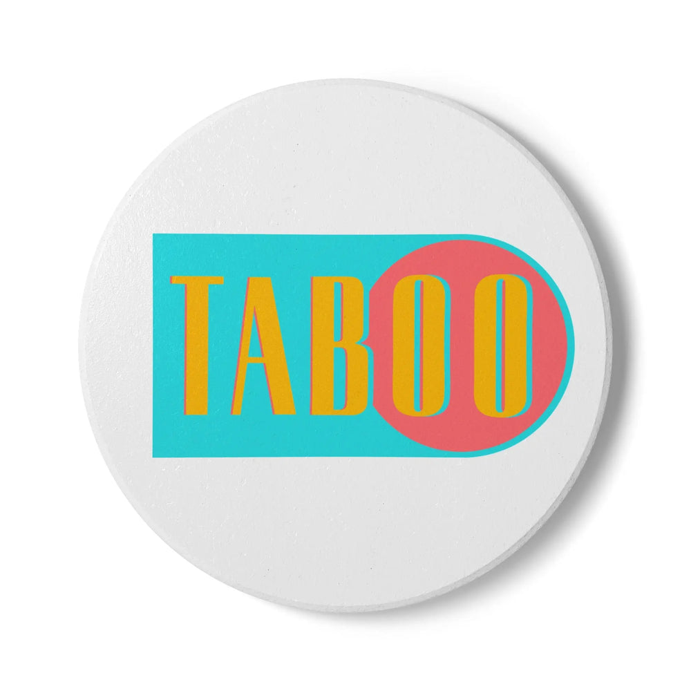 Taboo Game Night Coaster Printify