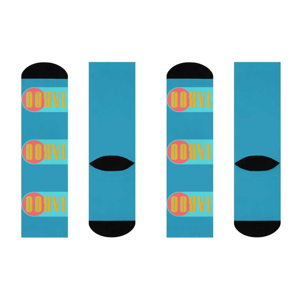 Taboo Crew Socks Printify