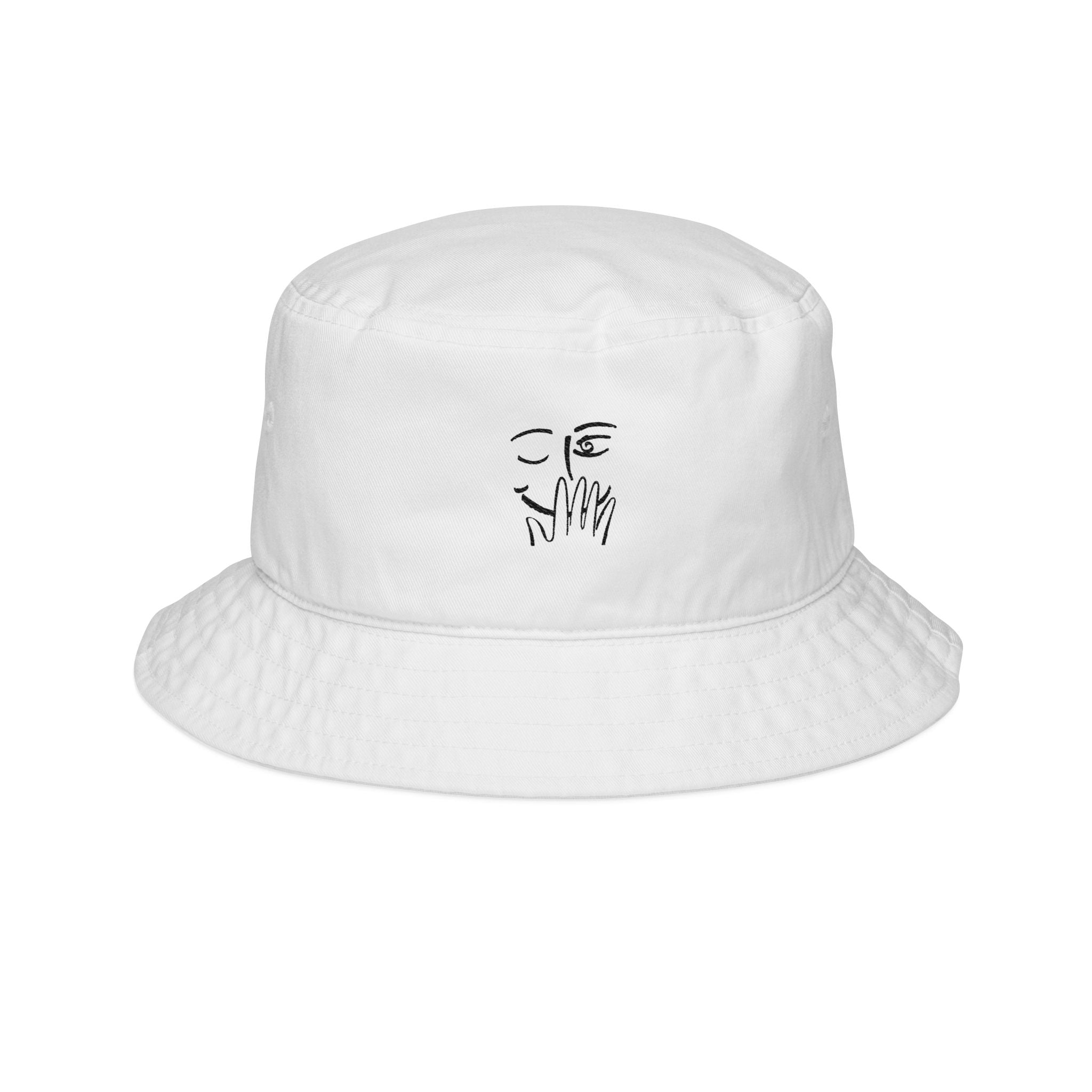 Taboo Embroidered Bucket Hat