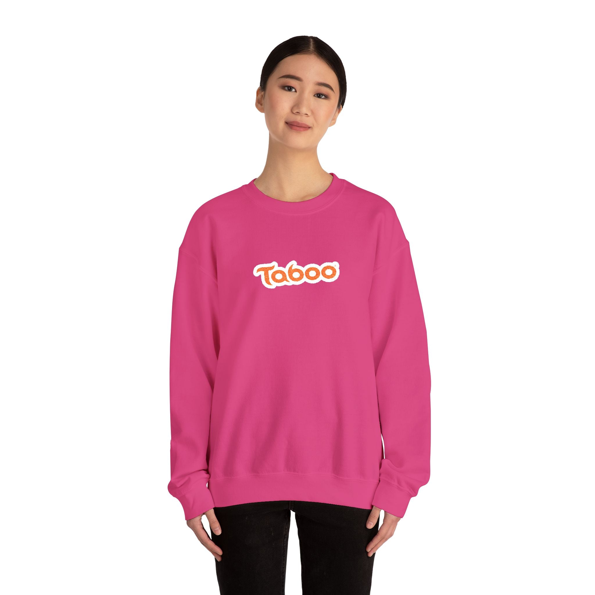 Pink Taboo Embroidered Sweatshirt