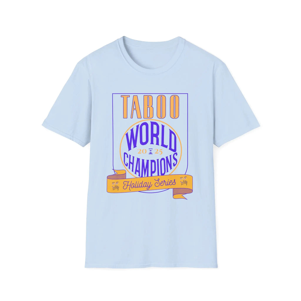 Taboo World Champions T | Holiday Series Printify