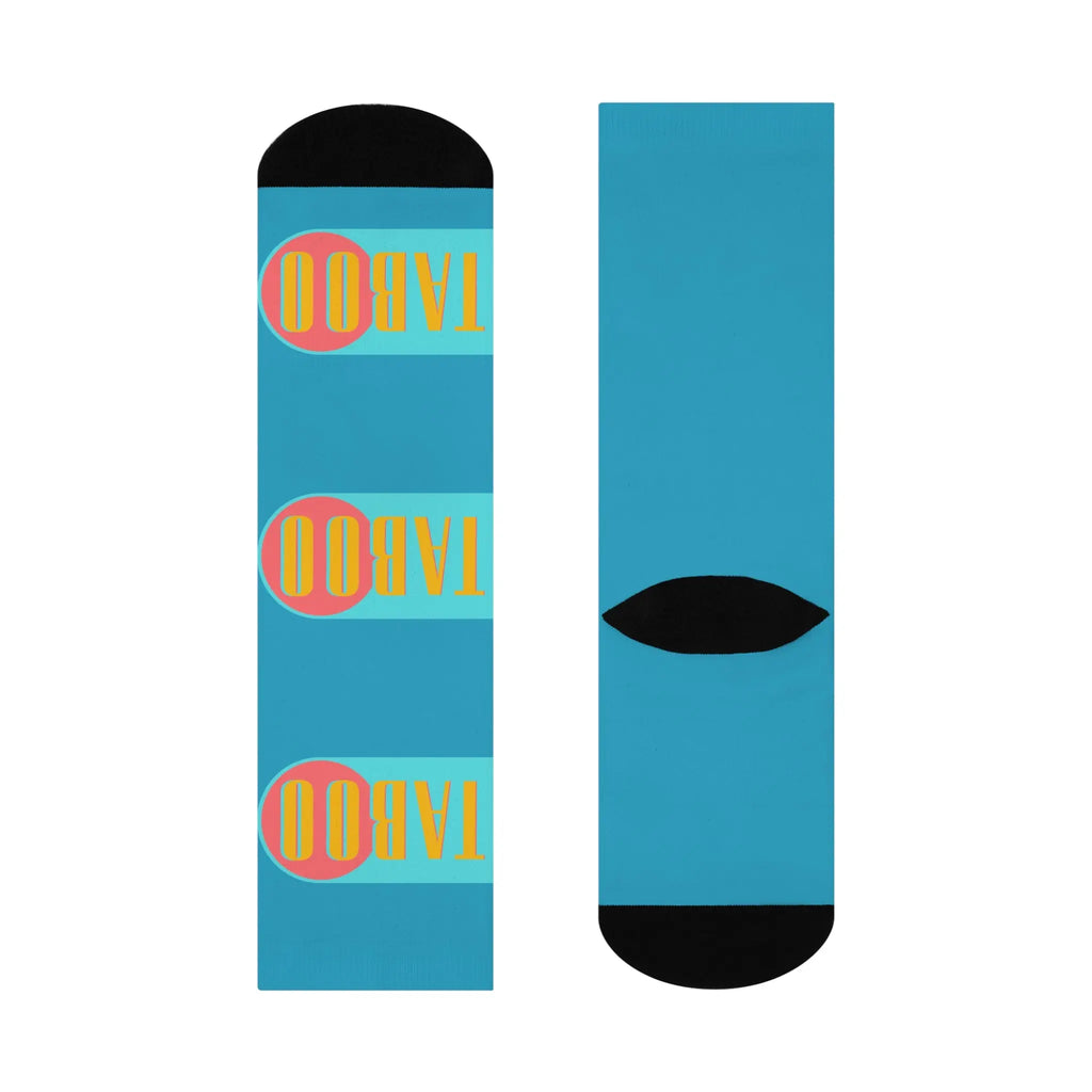 Taboo Crew Socks Printify