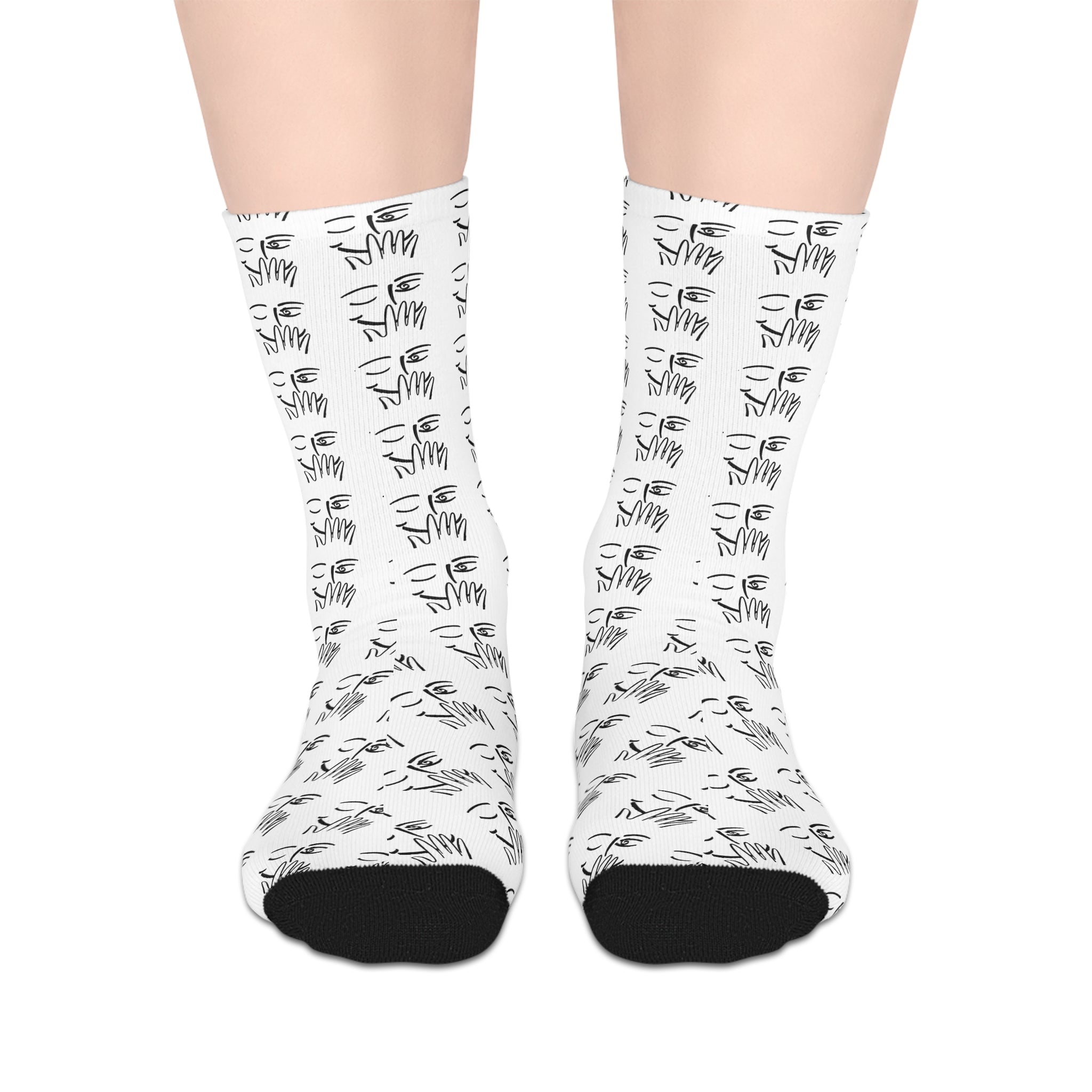 Taboo Face Socks