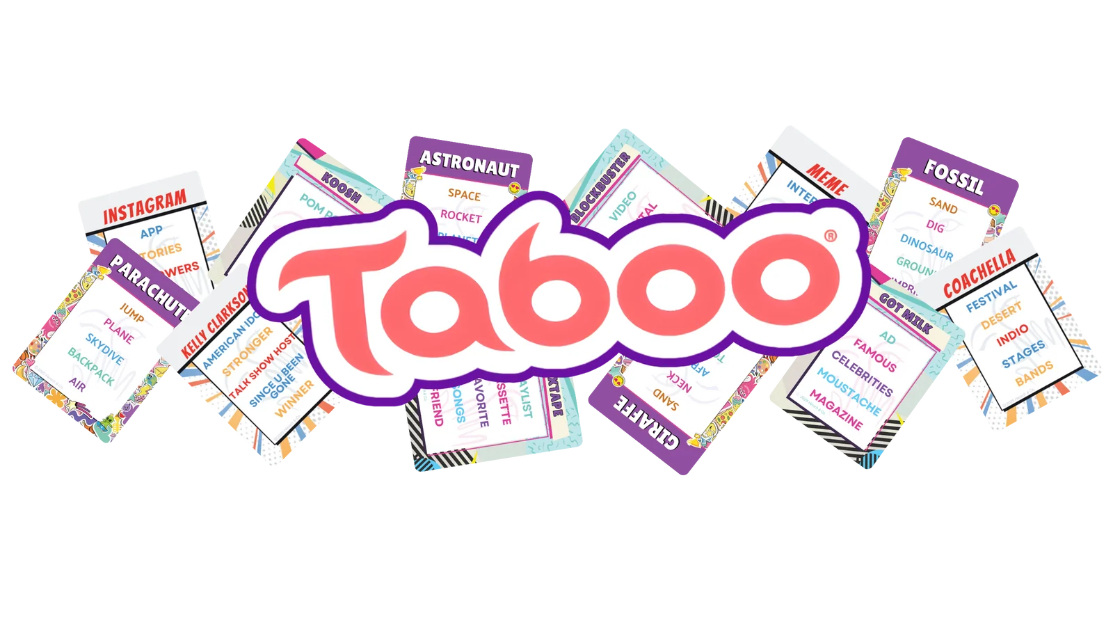 Tabooster packs · 3 flavors