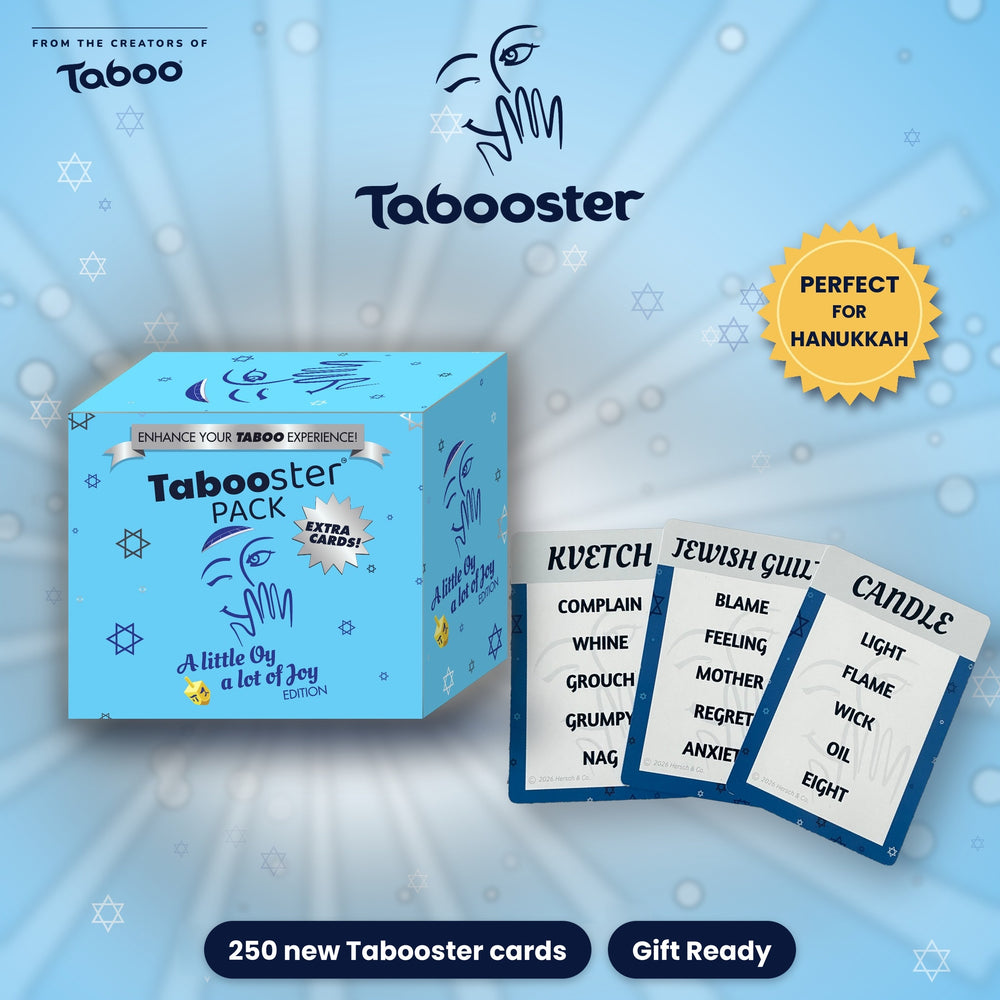 Tabooster™: A Little Oy, A Lot of Joy Edition